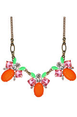 Bright Statement Gem Necklace